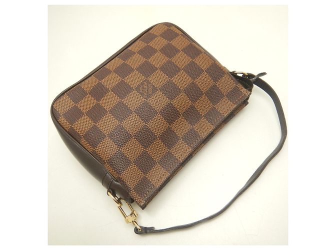 Pouch Louis Vuitton Damier N51982 in Brown Ebene Marrone Damier ebene - vista 3