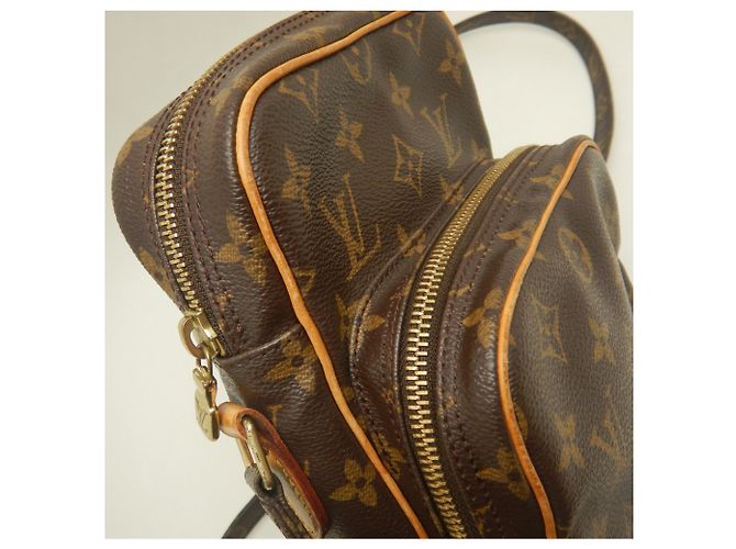 Borsa a tracolla Louis Vuitton Monogram Amazon Marrone - vista 8