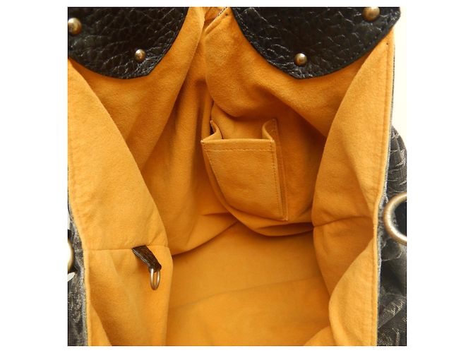 Borsa Tote XL Louis Vuitton Monogram Denim Nero - vista 16