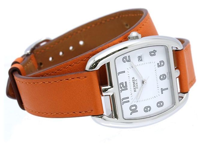 Hermès Orologio da uomo Hermes Cape Cod Tonneau Double Tour - vista 6