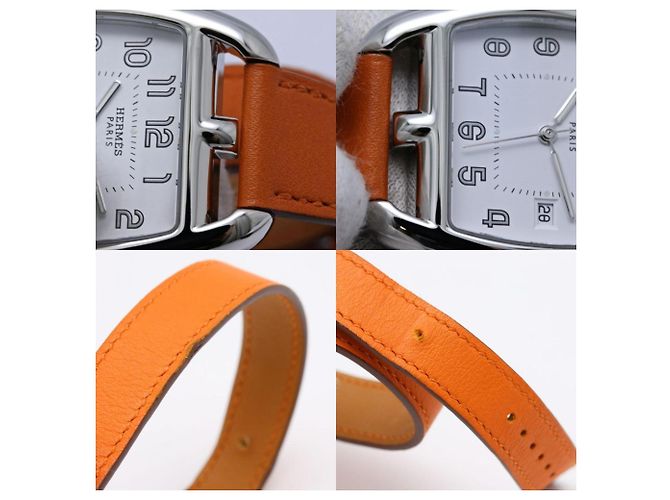 Hermès Orologio da uomo Hermes Cape Cod Tonneau Double Tour - vista 8