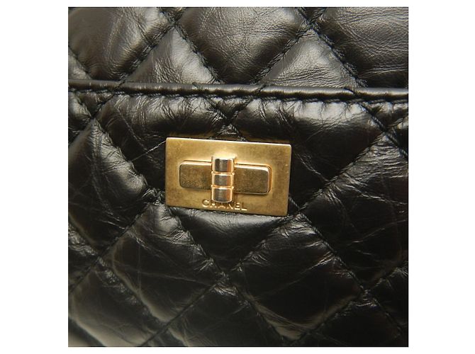 Chanel 2.55 Schultertasche Schwarz - Ansicht 11