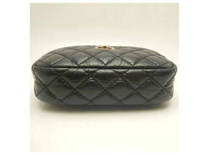 Chanel 2.55 Schultertasche Schwarz - Ansicht 5