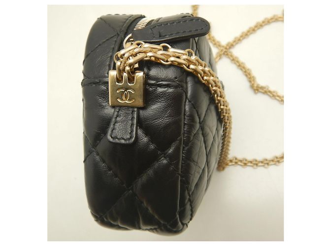 Chanel 2.55 Schultertasche Schwarz - Ansicht 8