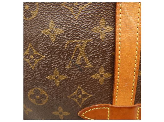 Borsa a tracolla Louis Vuitton Monogram Saumur MM Marrone - vista 12