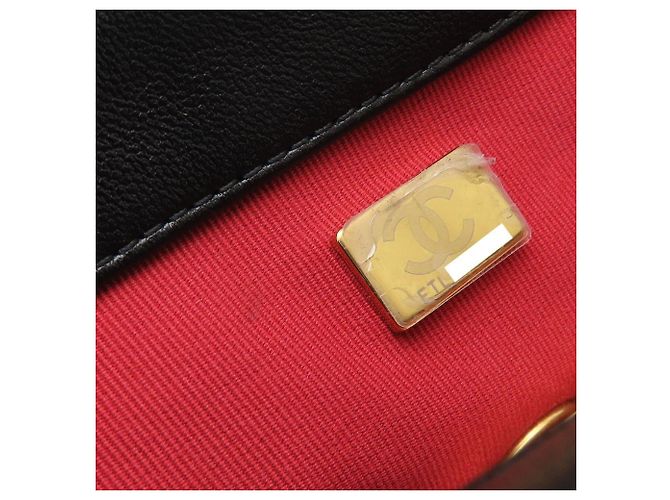 Borsa a tracolla Chanel 19 Nero - vista 8