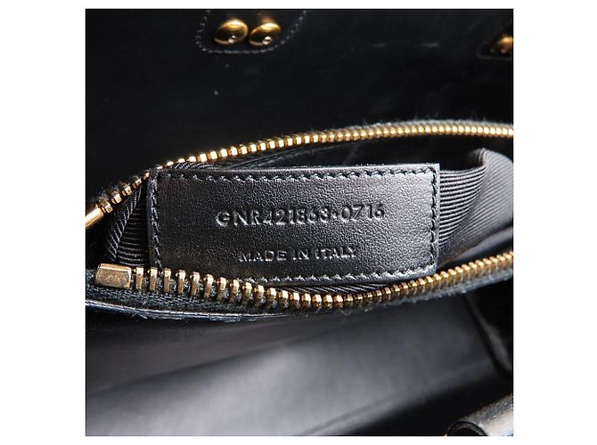Yves Saint Laurent Sac de Jour Baby Handbag Nero - vista 10