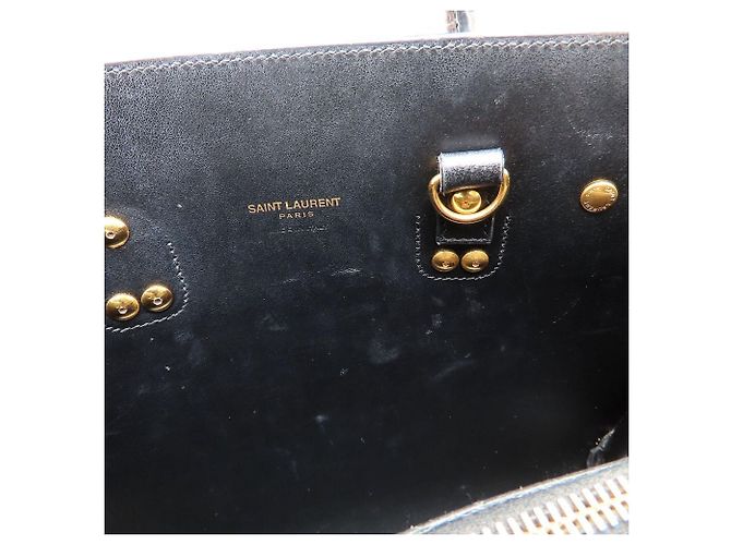 Yves Saint Laurent Sac de Jour Baby Handbag Nero - vista 12