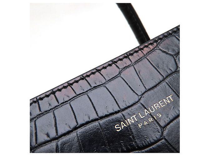 Yves Saint Laurent Sac de Jour Baby Handbag Nero - vista 17