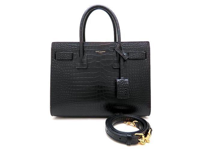 Yves Saint Laurent Sac de Jour Baby Handbag Nero - vista 2