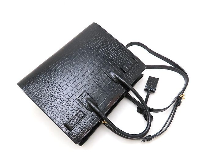 Yves Saint Laurent Sac de Jour Baby Handbag Nero - vista 5