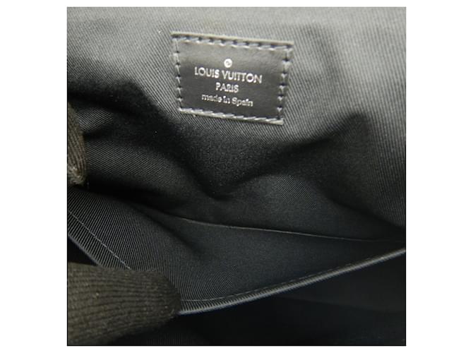 Borsa a tracolla Louis Vuitton Monogram Eclipse District PM Nero - vista 19