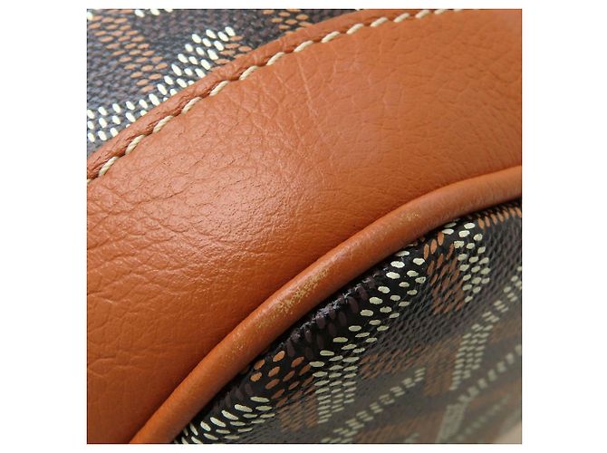 Goyard Petit Flo Schultertasche Braun Schwarz - Ansicht 12