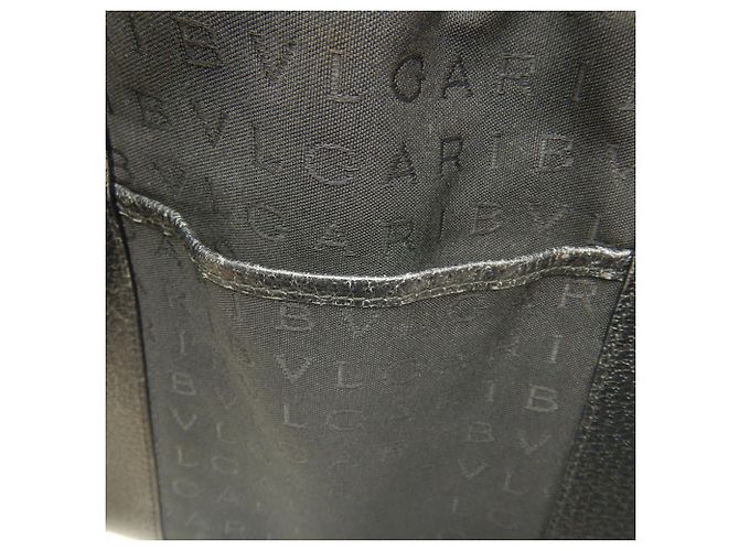 Bulgari Borsa Tote Bvlgari Logo Mania Nero Grigio antracite - vista 11