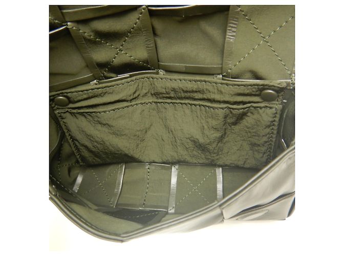 Borsone da vita Bottega Veneta Cassette Maxi Intrecciato Cachi - vista 14