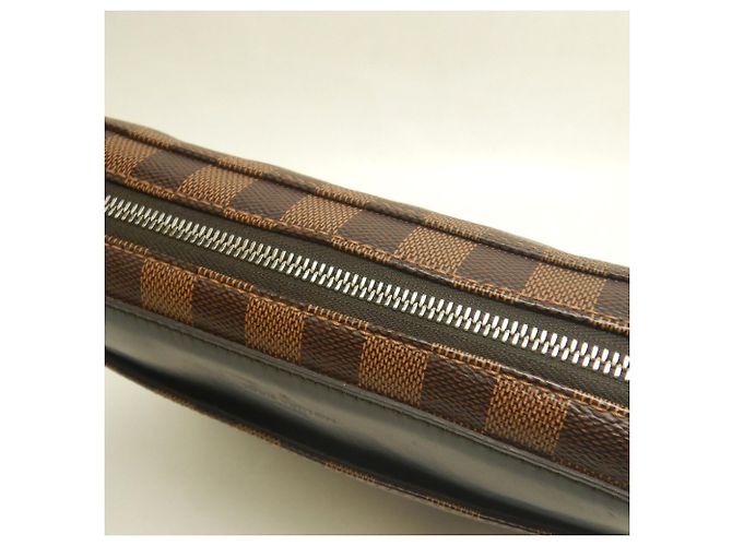 Borsa a tracolla Louis Vuitton Damier Jake Messenger PM Marrone Damier ebene - vista 11