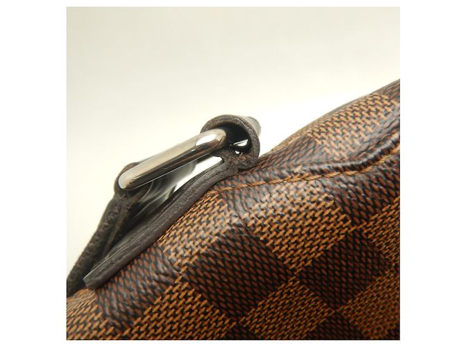Borsa a tracolla Louis Vuitton Damier Jake Messenger PM Marrone Damier ebene - vista 12