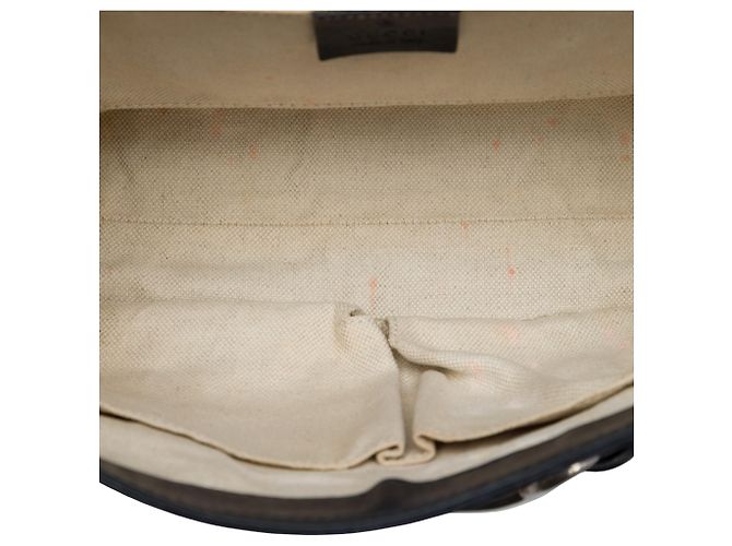 Borsa a tracolla Gucci Emily Medium Guccissima Nera Nero - vista 4