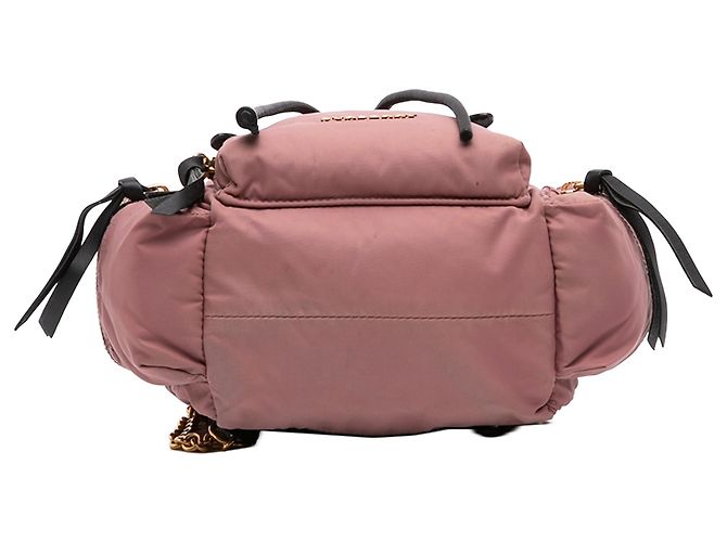 Burberry Pink Small Nylon Runway Backpack - view 3