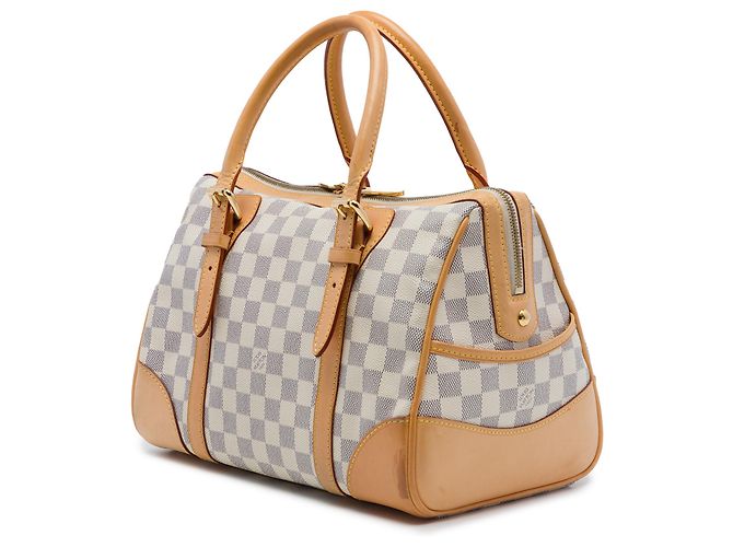 Louis Vuitton White Damier Azur Berkeley Bianco - vista 2