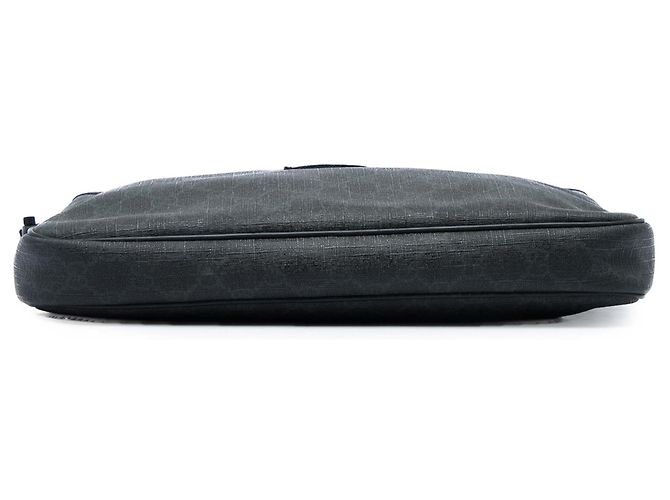 Borsa a tracolla Gucci Black GG Supreme Nero - vista 3
