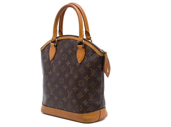 Louis Vuitton Brown Monogram Lockit PM Marrone - vista 2