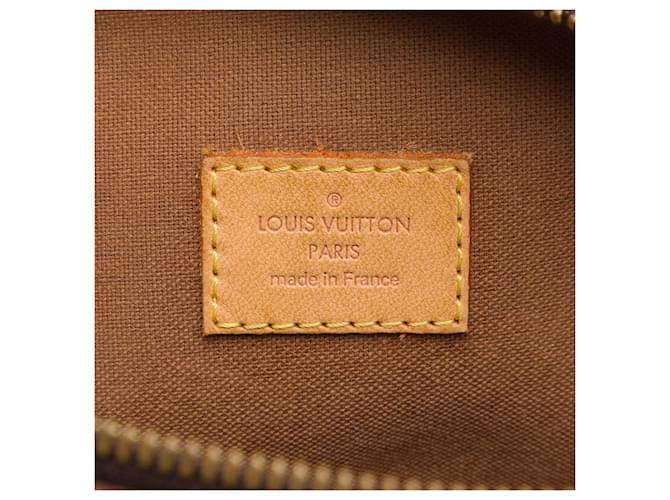 Louis Vuitton Brown Monogram Lockit PM Marrone - vista 5