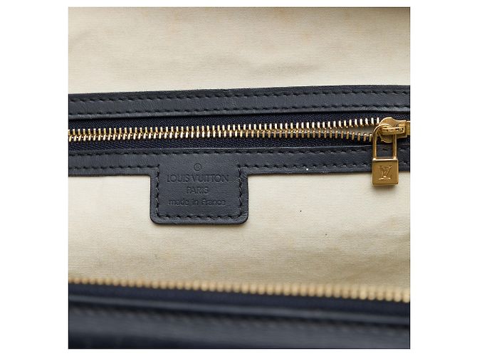 Louis Vuitton Gray Monogram Mini Lin Josephine GM Marrone Grigio - vista 5