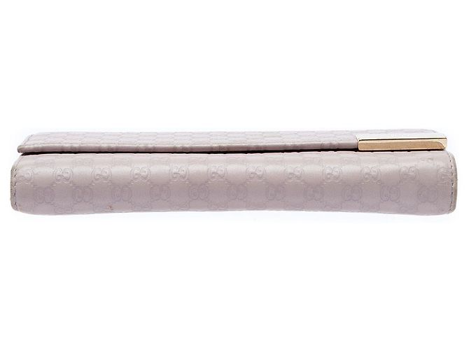 Portafoglio con catena Gucci Purple Microguccissima Dice Porpora - vista 3