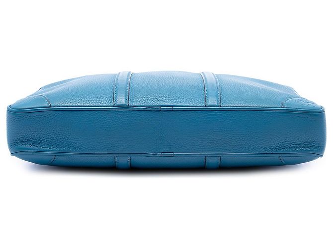 Louis Vuitton Blue Taurillon Porte Documents Voyage - vista 3