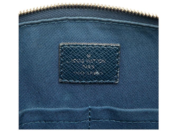 Louis Vuitton Blue Taiga Grigori PM Blu navy - vista 5
