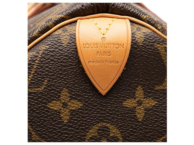 Louis Vuitton Brown Monogram Speedy 40 Marrone - vista 5