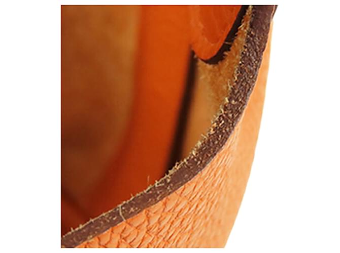Hermès Orange Clemence Picotin Lock 18 Arancione - vista 10