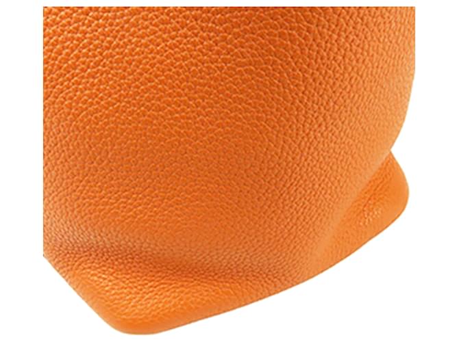 Hermès Orange Clemence Picotin Lock 18 Arancione - vista 14