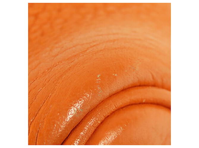 Hermès Orange Clemence Picotin Lock 18 Arancione - vista 15