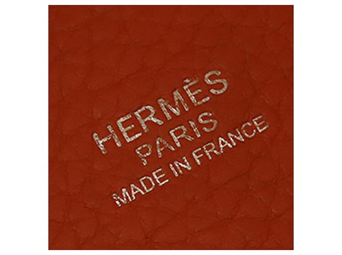 Hermès Orange Clemence Picotin Lock 18 Arancione - vista 5