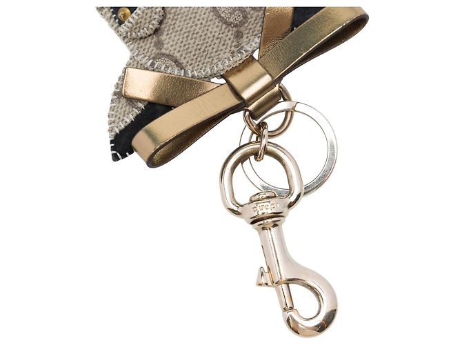 Charm per borsa Gucci Beige GG Supreme Brando Chihuahua - vista 5