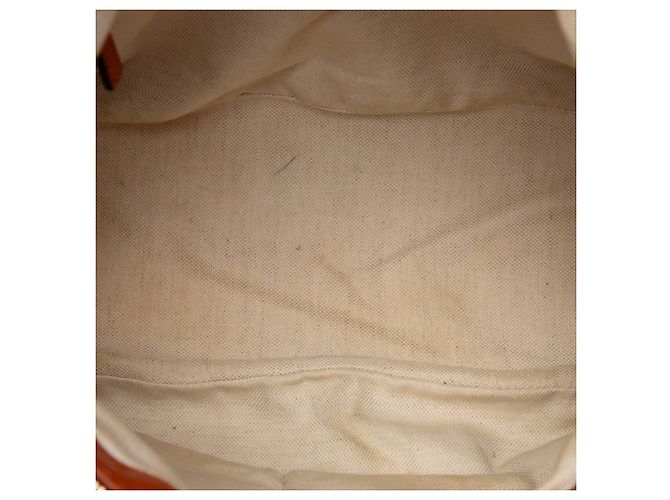 Borsa Satchel Gucci Beige GG Canvas Sukey - vista 4