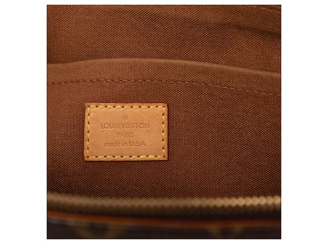 Louis Vuitton Brown Monogram Popincourt Marrone - vista 5