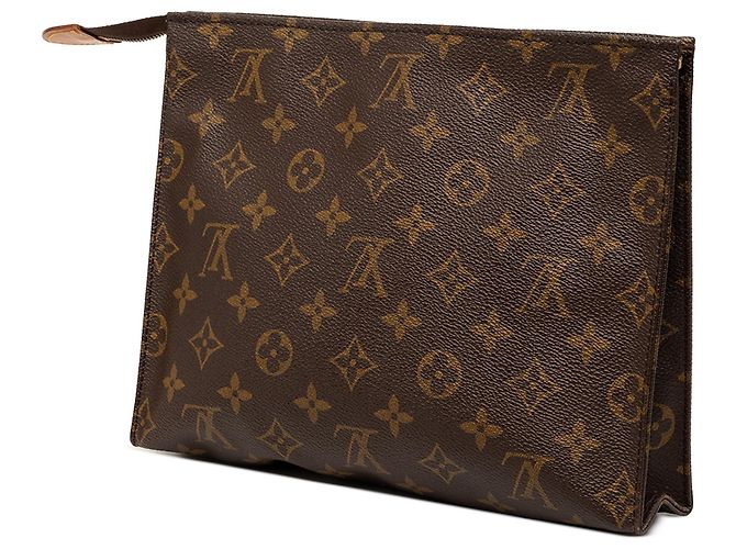 Necessaire Louis Vuitton Brown Monogram 26 Marrone - vista 2