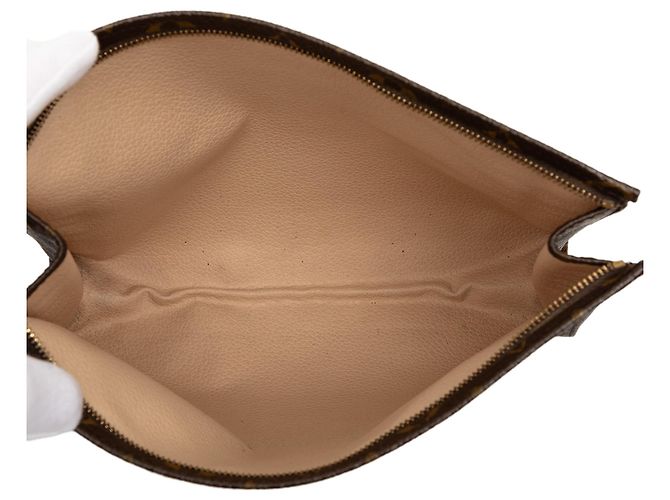 Necessaire Louis Vuitton Brown Monogram 26 Marrone - vista 4