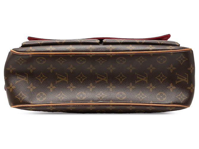 Louis Vuitton Brown Monogram Multipli Cite Marrone - vista 3