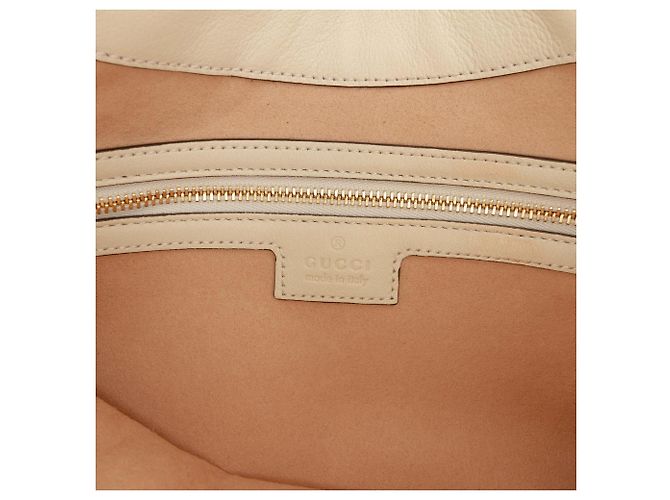 Padlock Borsa a tracolla Gucci Beige Medium GG Supreme con lucchetto - vista 5