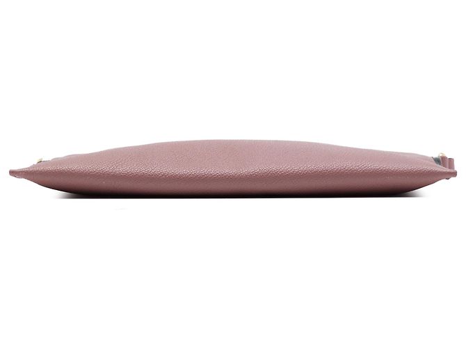 Borsa a tracolla Burberry Peyton in pelle rosa D'oro - vista 3