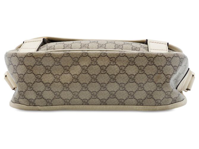 Borsa a tracolla Gucci Beige GG Supreme - vista 3