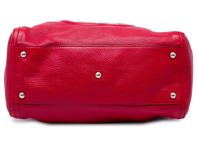 Gucci Soho Cellarius Tote Mittel aus rotem Kalbsleder - Ansicht 3