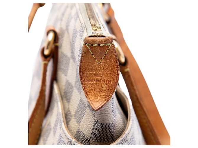 Louis Vuitton White Damier Azur Totally PM Bianco - vista 5