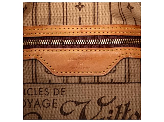 Louis Vuitton Brown Monogram Neverfull PM Marrone - vista 5