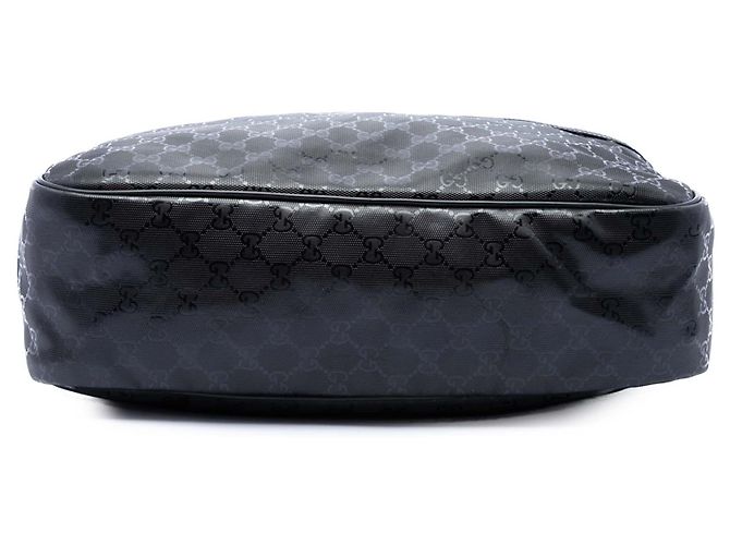 Gucci Borsa a Tracolla Nera Stampa GG Nero - vista 3