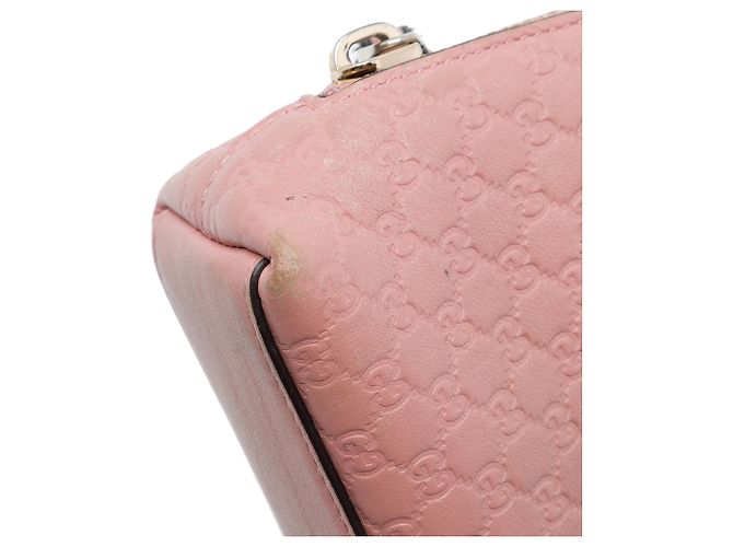 Necessaire Gucci Pink Microguccissima Rosa - vista 6